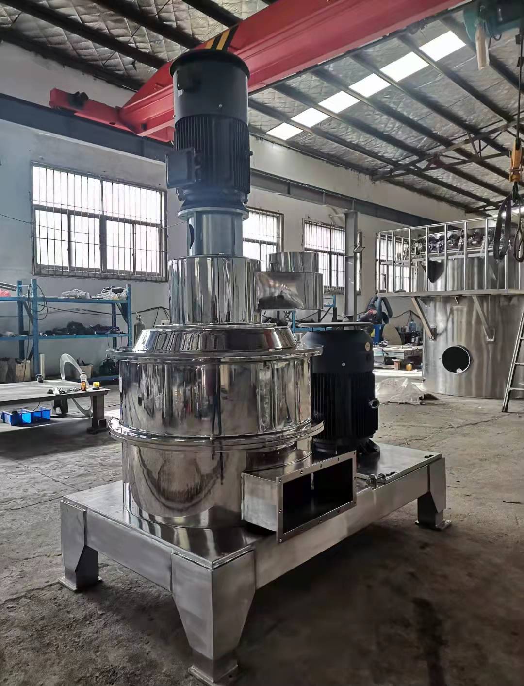 氣流粉碎機發(fā)貨宜昌客戶